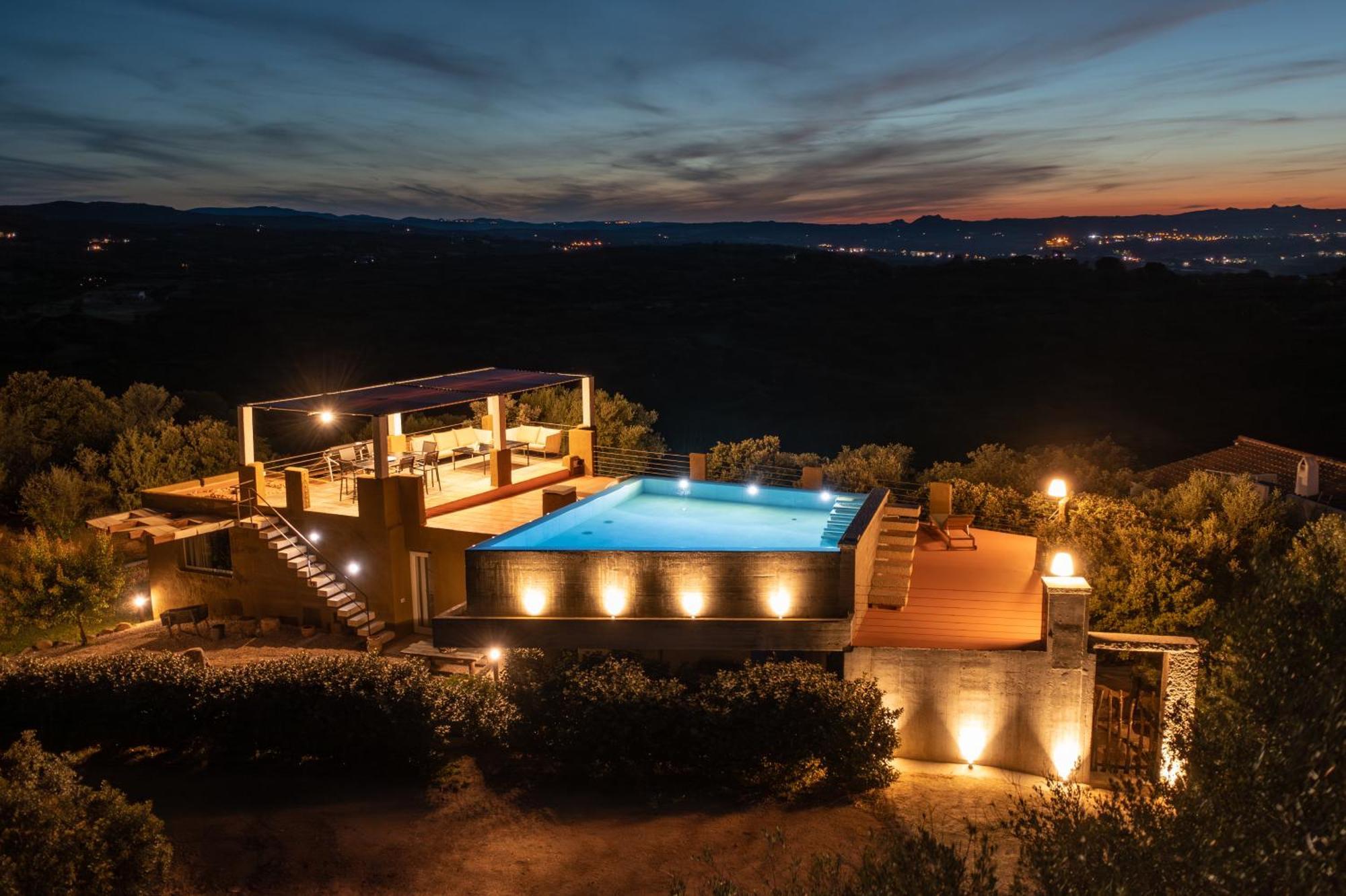 Villa Tre Nibbari San Pantaleo Kültér fotó