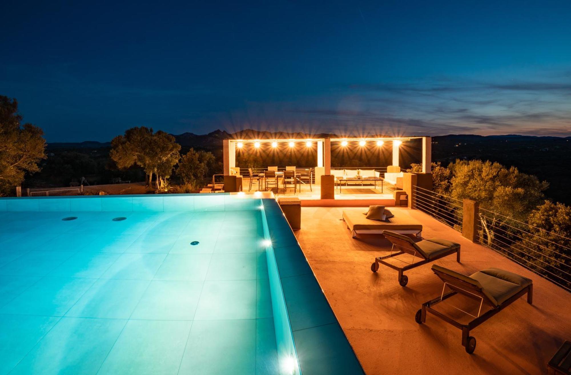 Villa Tre Nibbari San Pantaleo Kültér fotó