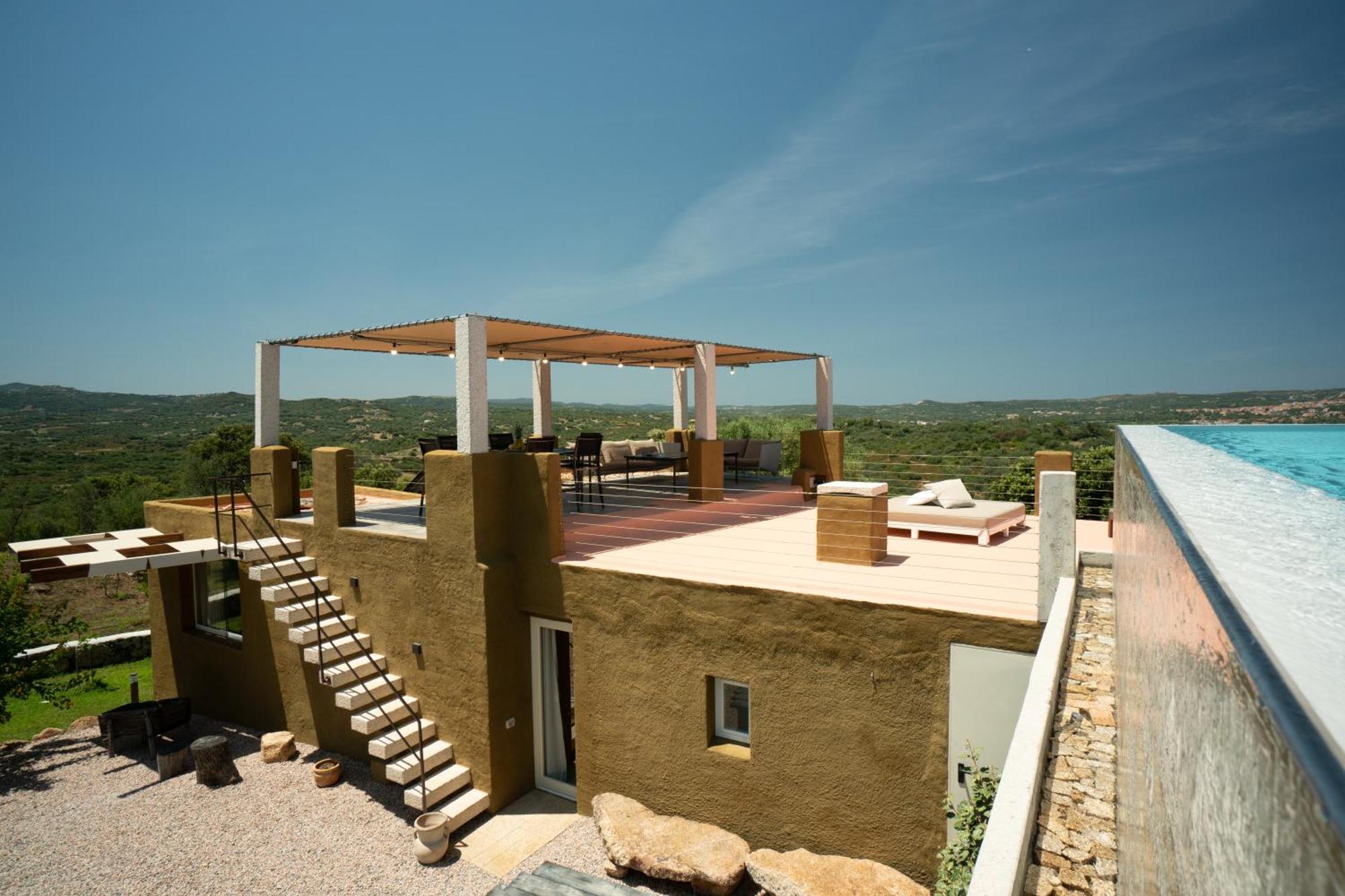 Villa Tre Nibbari San Pantaleo Kültér fotó