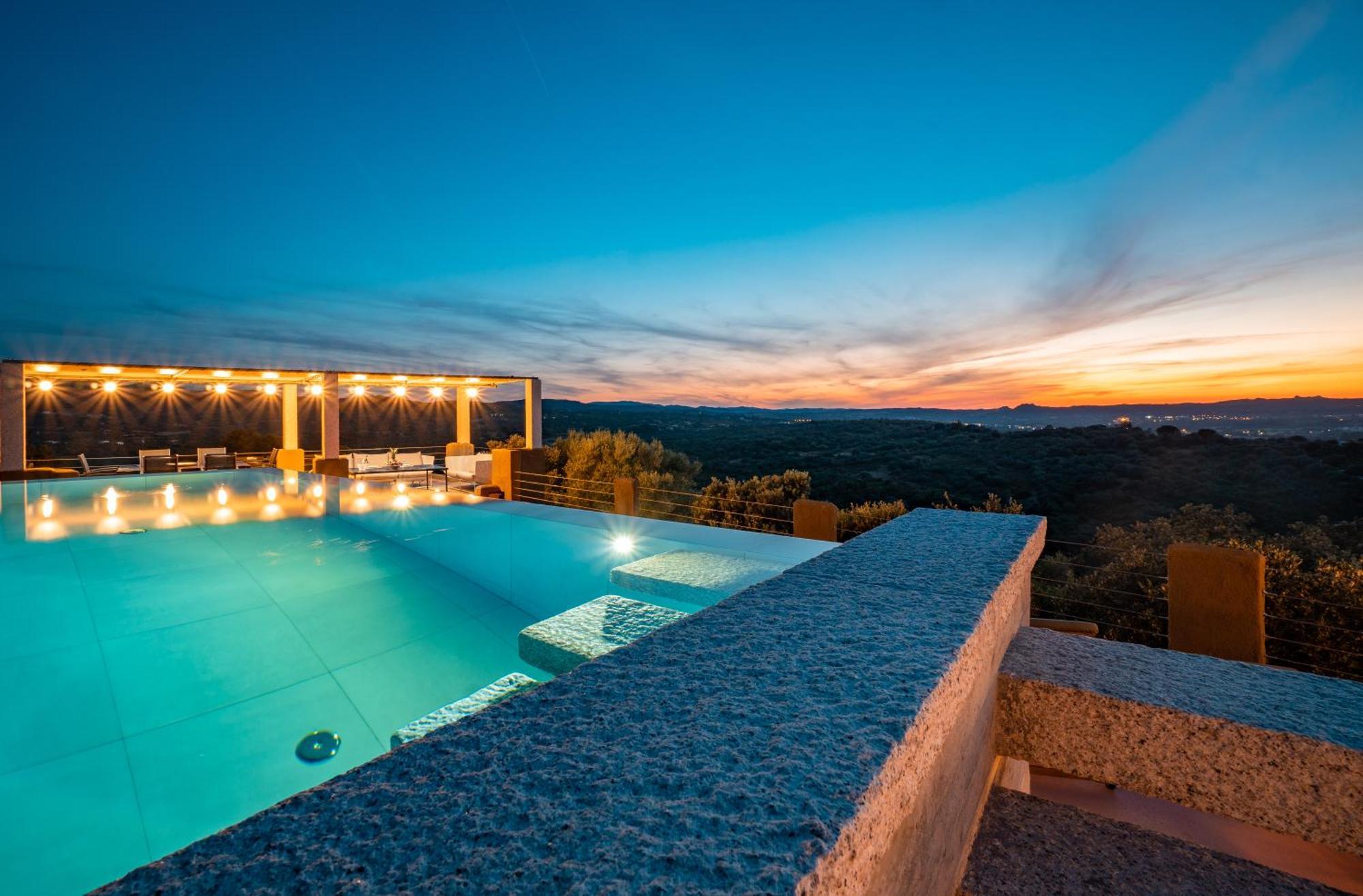 Villa Tre Nibbari San Pantaleo Kültér fotó