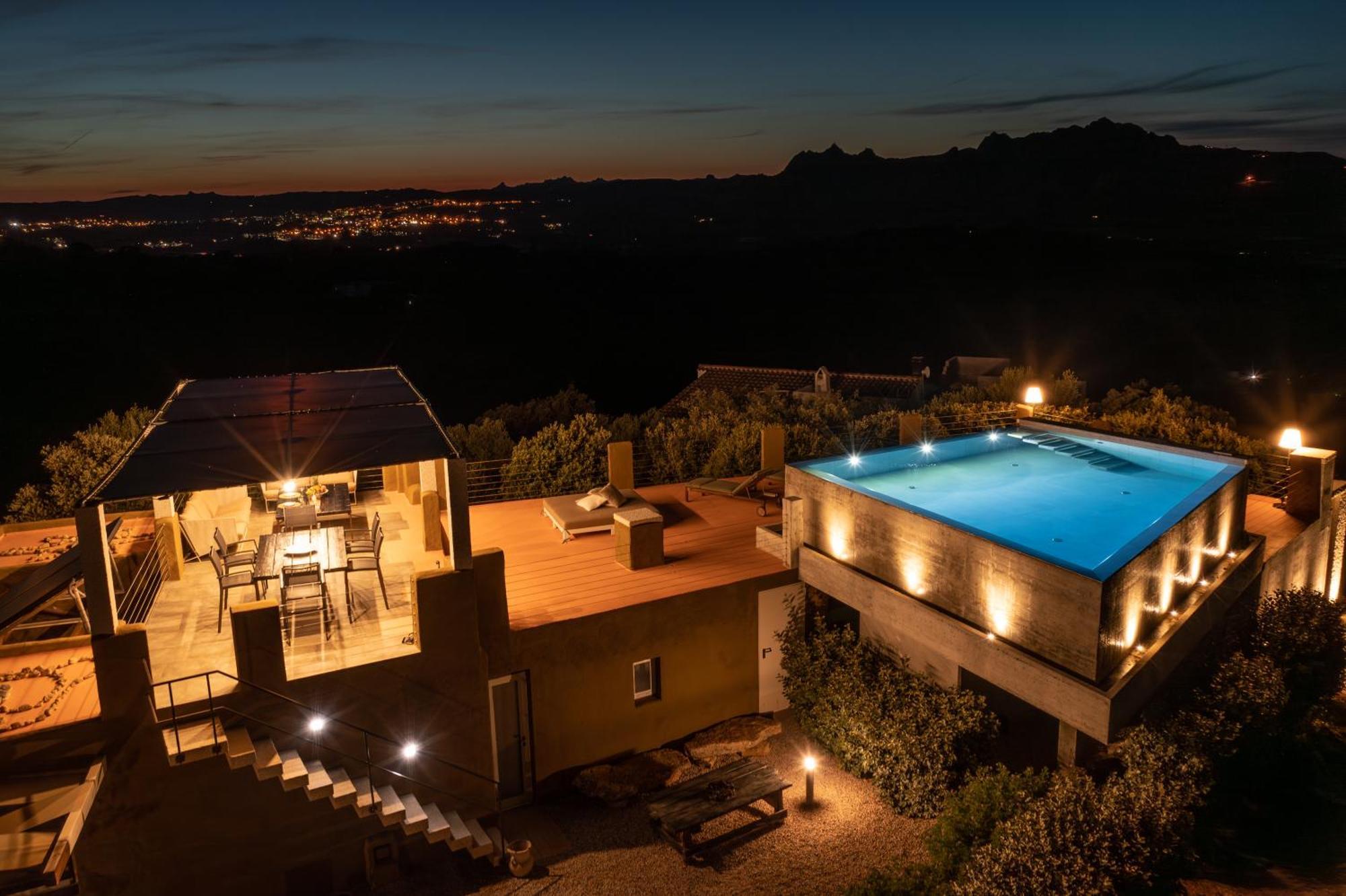 Villa Tre Nibbari San Pantaleo Kültér fotó