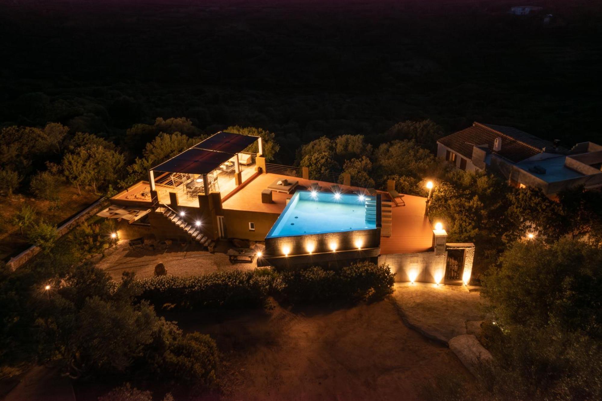 Villa Tre Nibbari San Pantaleo Kültér fotó